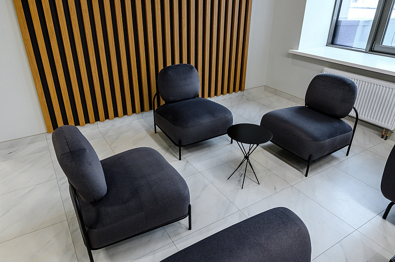 Входная группа и общие зоны для энергетической компании