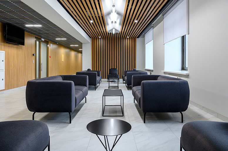 Входная группа и общие зоны для энергетической компании