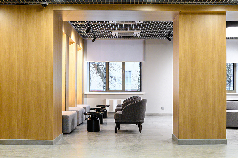 Входная группа и общие зоны для энергетической компании