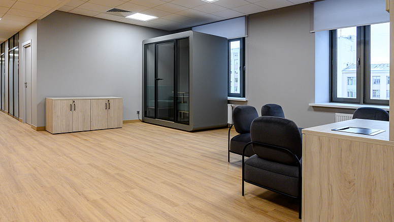 Входная группа и общие зоны для энергетической компании