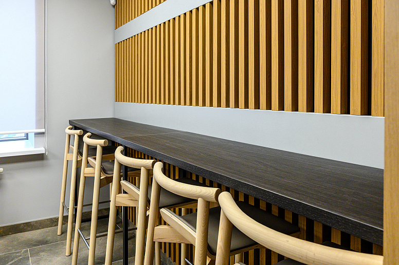 Столовые зоны для энергетической компании