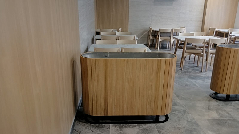 Столовые зоны для энергетической компании