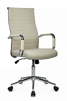 Кресло персонала RivaChair Art RCH 6015H Экокожа бежевая