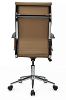 Кресло персонала RivaChair Art RCH 6015H Экокожа коричневая