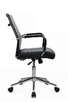 Кресло персонала RivaChair Art RCH 6015M Экокожа черная