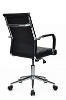 Кресло персонала RivaChair Art RCH 6015M Экокожа черная