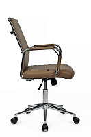 Кресло персонала RivaChair Art RCH 6015M Экокожа коричневая