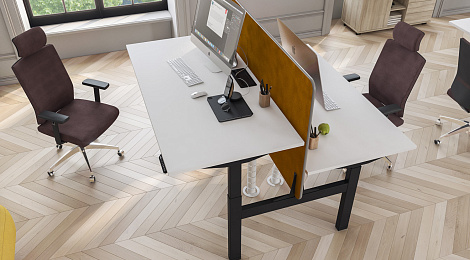 Новинка от Юнитекс — столы с электроприводом Elevo