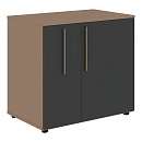 Тумба под фригобар Velion VGR 8655 Яшма черная / Кобра