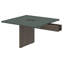 Стол приставной Velion VFCT 1212 Нефрит / Дуб Сильвер Стол приставной Velion VFCT 1212 Нефрит / Дуб Сильвер