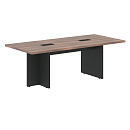 Стол для заседаний Velion Veneer VRCT 2210 Американский орех / Яшма черная Стол для заседаний Velion Veneer VRCT 2210 Американский орех / Яшма черная