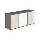 Греденция Sirio SR.305.WF.DN.WH Дуб Тоскана / Белый / Вольфрам