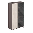 Шкаф высокий комбинированый Sirio SR.314.WF.DN.GLB Дуб Тоскана / Вольфрам Шкаф высокий комбинированый Sirio SR.314.WF.DN.GLB Дуб Тоскана / Вольфрам