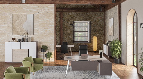 Безупречный минимализм нового кабинета Sirio