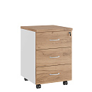 Тумба мобильная Foil TES38130321 Дуб Крафт золотой