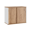 Тумба с раздвижными фасадами Foil TES38134521 Дуб Крафт золотой