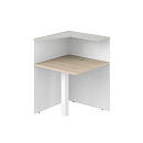 Модуль угловой левый Quadro QR.108.WH.AR Белый / Акация Равелло