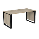 Стол рабочий Magnetic 15СРЛ.1608 Okwood/Черный