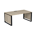 Стол рабочий Magnetic 15СРЛ.1810 Okwood/Черный