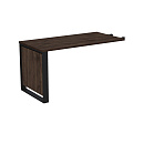 Брифинг-приставка Magnetic 15СБП.1407 Брауни/Черный