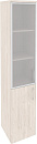 Шкаф высокий узкий левый Onix O.SU-1.2R(L) Денвер светлый