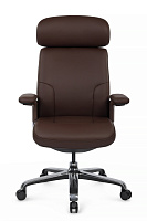 Кресло руководителя RivaChair Mark FK006-A Кожа коричневая