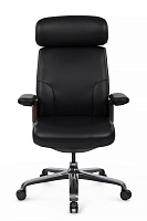 Кресло руководителя RivaChair Mark FK006-A Кожа черная