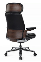 Кресло руководителя RivaChair Mark FK006-A Кожа черная