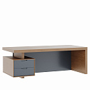 Стол письменный левый Concept CON36210124 Дуб Капучино / Антрацит