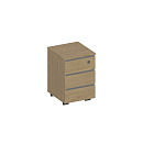 Тумба выкатная ION ИН 213 ГР Дуб Грейдж