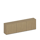 Шкаф для документов низкий ION ИН 303 ГР Дуб Грейдж