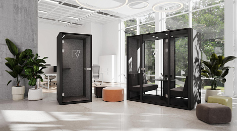 Новинка: акустические кабины SoundCube