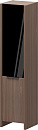 Шкаф узкий правый Акцент КТ-41.38/КТ-50.18/КТ-54С Темный шимо