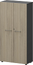 Шкаф высокий Кортез СМШ48F Кронберг/Графит
