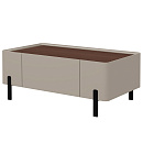 Стол журнальный Aston AS-1 Дуб Дюваль / Серый кварц / Мокко