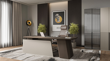Новая коллекция мебели для руководителя — Aston
