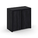 Шкаф низкий широкий Корнер (Corner) COR.ST-3.1 Каштан Тоскана/Черный